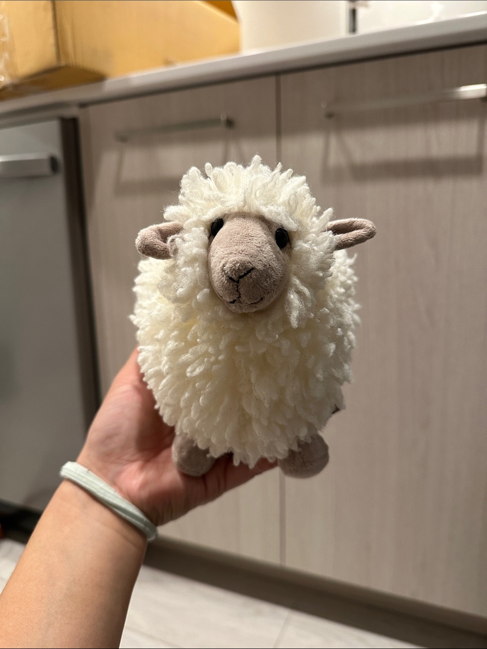 Jellycat Small Rolbie Sheep Cream